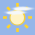 Icono de nubes altas